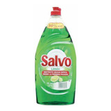 Jabon Lavatrastes Liquido Salvo 1200 Ml Limón Triple Poder