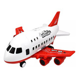 Coche De Juguete Transport Airplane Airliner Para Niños, Reg