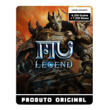 Cartão Mu Legend 6.250 Gcoins + 1.250 Bônus - 100% Original