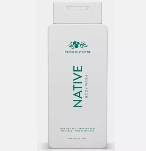 Shampoo Vegano Native, Aroma Fresh Mistletoe, Importado