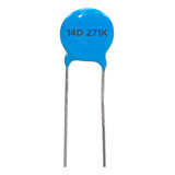 10x Varistor 14k 175vac (s14d271 / 14d271k175vac) Uso Geral