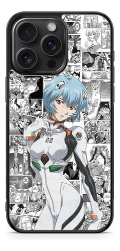 Funda Neon Genesis Evangelion Rei Ayanami Manga Collage