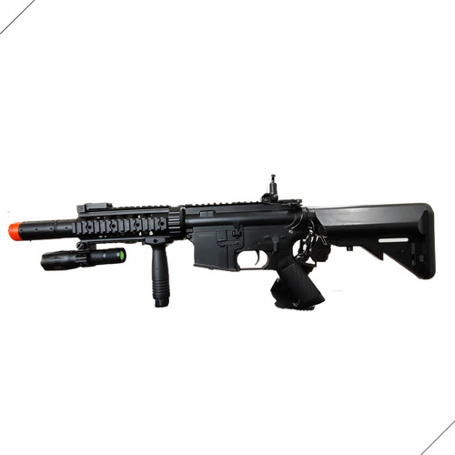 Rifle Airsoft M4 Cyma Cm513 + Bandoleira + Lanterna Seminovo