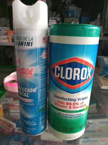 Toallitas Clorox