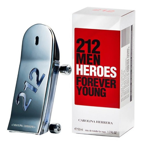  Carolina Herrera 212 Men Heroes 50ml | Original + Amostra