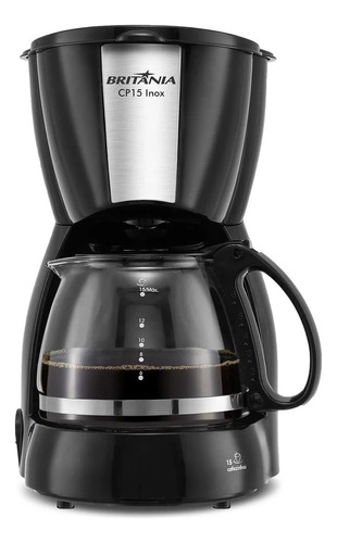 Cafeteira Elétrica Britânia Cp15 15 Xícaras Preto 220v