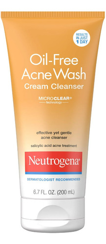 Neutrogena Oil-free Acne Face - mL a $292