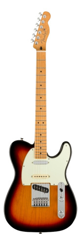 Guitarra Eléctrica Fender Player Plus Nashville Telecaster De Aliso 3-color Sunburst Brillante Con Diapasón De Arce
