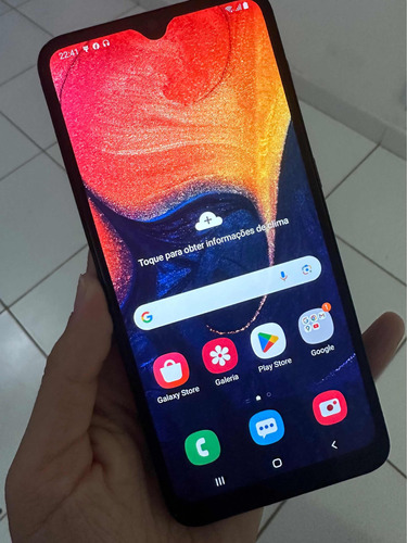 Celular Samsung A50 Semi Novo 64gb 2 Chips Preto