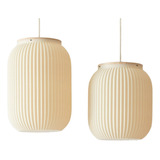 Colgante Teresa Impresion 3d 35x45 Deco Moderno Led