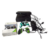 Xbox 360 Slim + Kinect + 2 Controles Inalambricos + Juegos