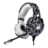 Fone Headset Gamer Onikuma K5 Camuflado Profissional Pc Ps4