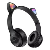 Auriculares Bluetooth Manos Libres Para Nenas Orejas Gatito