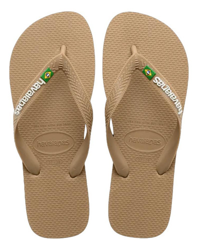 Havaianas Ojotas - Brasil Logo 3581 Rose Gold