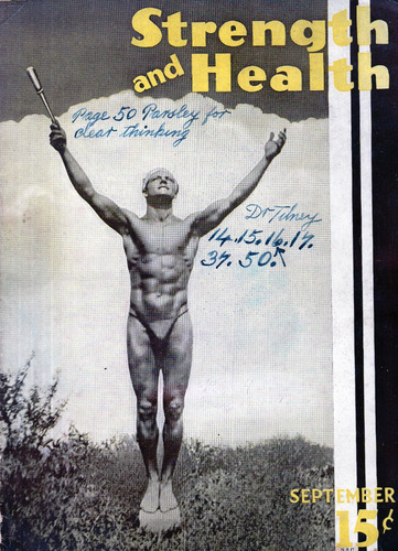 Strenght & Health Revista Antigua Usada En Inglés 1937