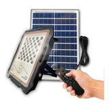 Reflector Led Panel Solar 100w Control Remoto Exterior