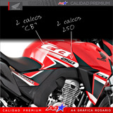 Calcos Honda Cb250 New Twister 4 Calcos