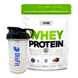 Combo Proteína Whey Star Nutrition 2 Lbs + Shaker Flip 500ml
