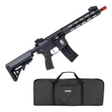 Airsoft Rifle Rossi Sentinel Ar15 6mm + Bbs 0,2+ Capa + Alvo