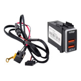 Cargador De Puerto Usb Para Coche, Conector De Carga Rápida