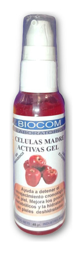 Biocom Gel Celulas Madre Activas Anti Age Facial 45 Ml