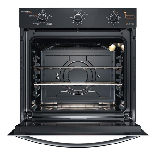 Forno De Embutir Elétrico Continental 80l - Limpafácil Oc8em Cor Preto 220v