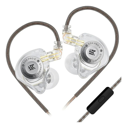 Audífonos In Ear Kz Edx Pro X Con Microfono Clear 