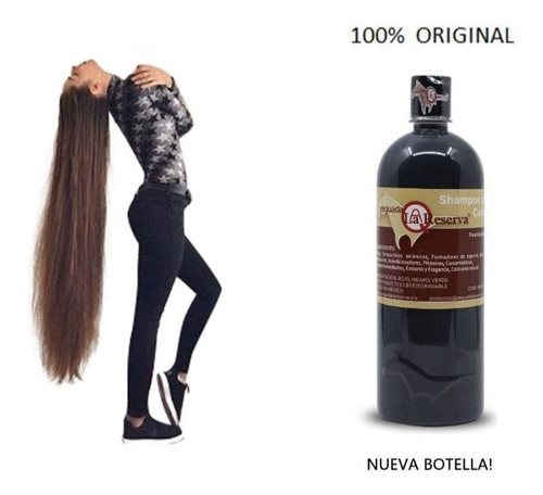 Yeguada Shampoo Negro Para Crecimiento Y Es Anticaida