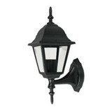 Lampara Jardin Exterior Farol Cuadrado Chico Oxid Muro Calux