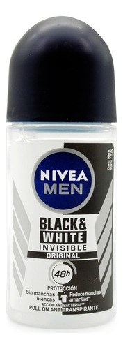 Desodorante Nivea Men Roll On Black&white