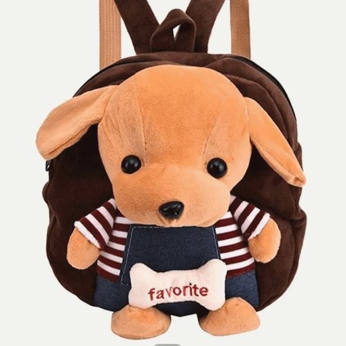 Mochila Para Niño(a) Con Figuras De Animales