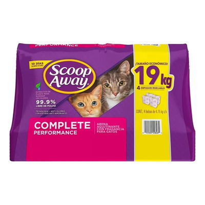Arena Aglutinante Quita Olores Scoop Away 19 Kg | Envío gratis
