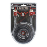 Cabo Hdmi 2.0 4k Ultra Hd 3d 19 Pinos 2 Metros Pix 018-0220