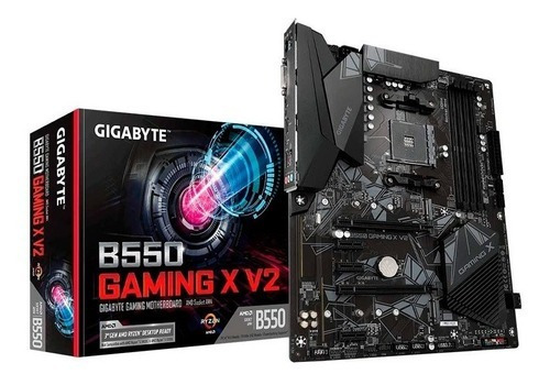 Motherboard Amd Gigabyte B550 Gaming X V2 Am4 Ddr4 Cts Color Negro