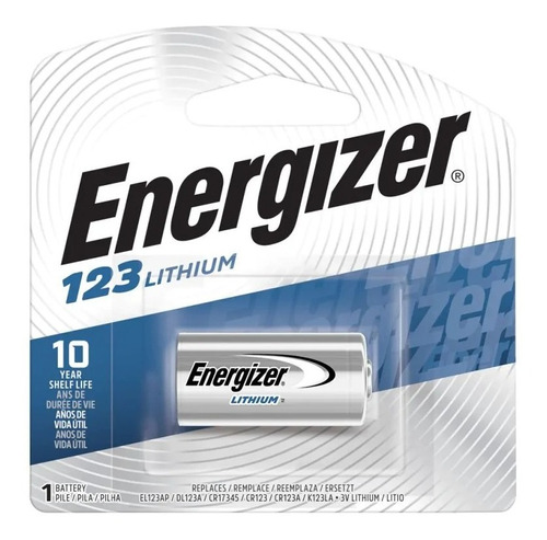 Pila Energizer 123 Cr123 P/ Camara Digital Y Equipo Medico