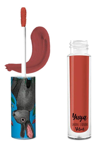 Yuya Labial Liquido Mate Quedate 3g Lipstick Larga Duración