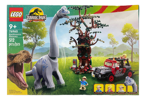 Lego Jurassic Park Brachiosaurius 512 Pcs Mod 76960