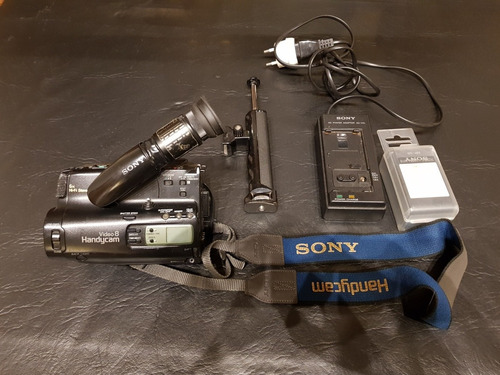 Cámara De Video Sony Video 8 Handycam, Batería, Cargador Etc