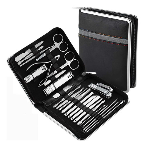 Set De Manicura Pedicura Pies Manos Acero Inox 26 Piezas