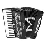 Acordeon 80 Baixos Michael Acm8007n Spb Case Preto Sólido