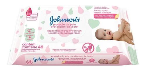 Toallitas Humedas Johnsons Baby Extra Cuidado X48u
