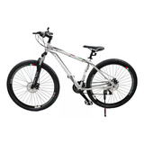 Mountain Bike Lamborghini 217135 R29 M Frenos De Disco Mecánico Cambios Tolan Y Shimano Tz31 Color Gris Con Pie De Apoyo  