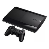 Sony Playstation 3 Super Slim 500gb Standard  Color Charcoal Black