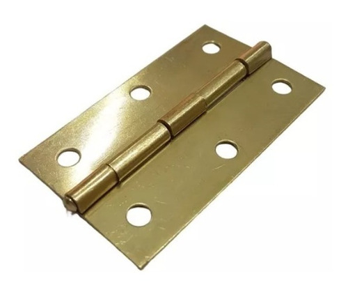 Bisagra Libro 3'' Hierro Bronce Para Puerta Mueble X12 Pares