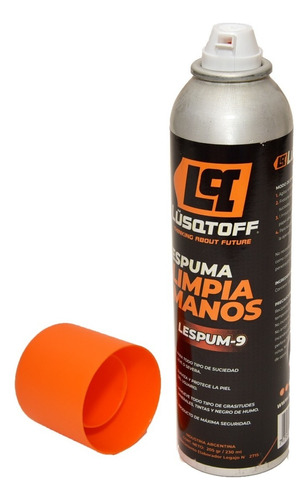 Espuma Limpia Manos Lusqtoff Lespum-9 230ml P