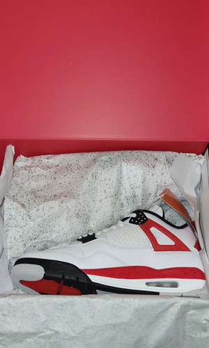 Zapatillas Jordan 4 Retro Red Cement 9.5 Us