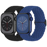 Malla Braided Solo Loop Apple Watch Band Serie 8 41mm 