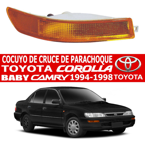 Cocuyo De Cruce Parachoque Corolla Baby Camry 1993 Al 1998 Foto 3