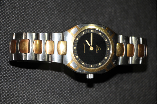 Omega Seamaster Polaris Date Oro 18k Y Acero, Cuarzo