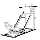 Projeto Aparelho De Academia Leg Press 45° Envio Imediato